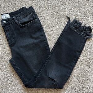 Free People Distressed Jeans